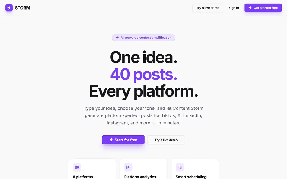 Content Storm