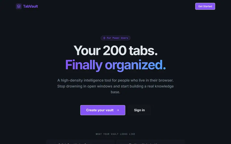 TabVault